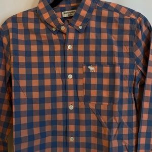 Long sleeve Abercrombie kids button up